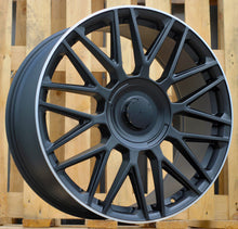 Indlæs billede til gallerivisning R20x9.5 5X112 ET 38 66.6 FE230 (Y0207) Black Half Matt+Polished Lip (BLHMPL) For MER (P2+Z4) (P2+Z4)
