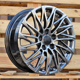R17x7 5X114.3 ET 43 60.1 FBX048 Black (BL) For TOYOT (Z5) (HYBRID FORGED)