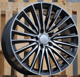 R18x7.5 5X112 ET 40 66.6 B5909 (B5909) Black Polished (MB) For MER (P) (HYBRID FORGED New C Class)