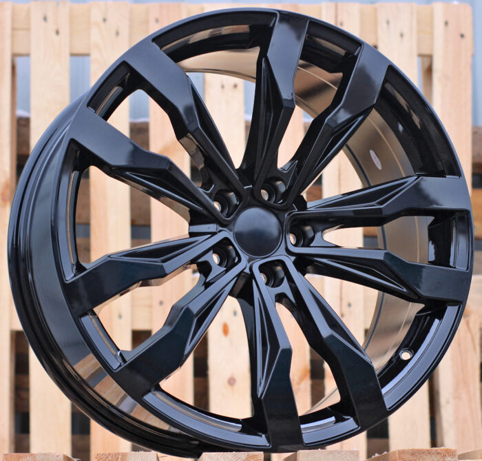 R20x8.5 5X112 ET 38 57.1 B5333 (IN5389) Black (BL) For VW (Z5+P1)