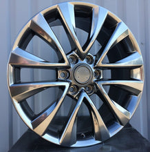 Indlæs billede til gallerivisning R20x8.5 6X139.7 ET 35 110.1 B1115 Hyper Black (HB) For 4X4 (K3) (For Toyota)