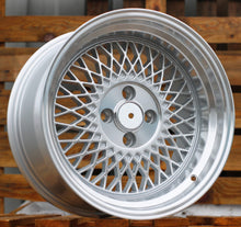 Indlæs billede til gallerivisning R16x8 4X100 ET 25 73.1 XF098 Polished Silver (MS) For RACIN (P2) (BBS Style)