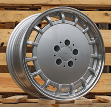 Indlæs billede til gallerivisning R17x9 5X112 ET 30 66.6 F3029 Silver+Polished Lip (SP) For MER (Z6) (HYBRID FORGED (Front+Rear)