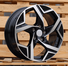 Indlæs billede til gallerivisning R17x7 5X114.3 ET 48.5 67.1 YF5700 Black Polished (MB) For KIA (P1) (HYBRID FORGED New Model)