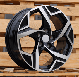 R18x7.5 5X114.3 ET 51 67.1 YF5700 Black Polished (MB) For KIA (P1) (HYBRID FORGED New Model)