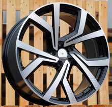 Indlæs billede til gallerivisning R19x8 5X112 ET 45 57.1 B1154 (BK5125) Black Polished (MB) For VW (P)