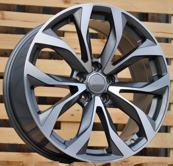 R17x7.5 5X112 ET 40 66.5 XF562 Grey Polished (MG) For AUD (R+P2)