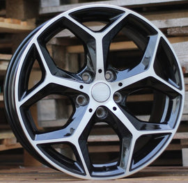 R18x7.5 5X112 ET 51 66.6 L1623 Black Polished (MB) For BMW (R+Z+Z5) (X1)