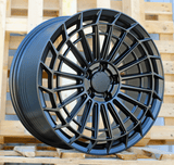 R20x8.5 5X112 ET 43 66.6 FBX162 Black Half Matt (BLHM) For MER (Z5) (HYBRID FORGED)