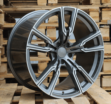 Indlæs billede til gallerivisning R20x10 5X120 ET 40 74.1 H5033 Grey Polished (MG) For BMW