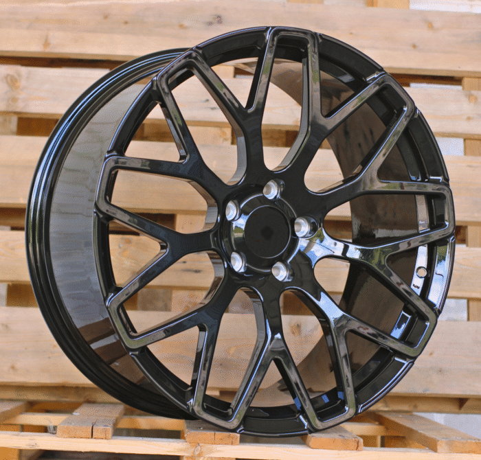 R22x10 5X130 ET 35 84.1 FMB21 (FB0252) Black (BL) For MER (K7) (FORGED Brabus G Class)