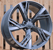 Indlæs billede til gallerivisning R19x8.5 5X112 ET 30 66.5 B1571 Grey Polished (MG) For AUD (Z1+Z3)