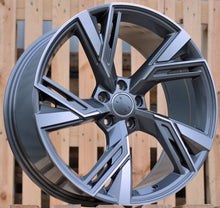 Indlæs billede til gallerivisning R20x9 5X112 ET 25 66.5 B1571 Grey Polished (MG) For AUD (Z3)