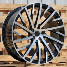 Indlæs billede til gallerivisning R21x9 5X112 ET 35 66.5 I0368 Black Polished (MB) For AUD (P1) (Audi A8)