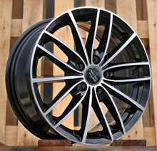 Indlæs billede til gallerivisning R15x6.5 5X100 ET 40 57.1 BK926 Black Polished (MB) For RACIN (K2)