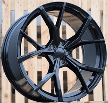 Indlæs billede til gallerivisning R17x7 5X112 ET 45 57.1 B5801 (FBX256) Black (BL) For VW (K8+Z6) (HYBRID FORGED)