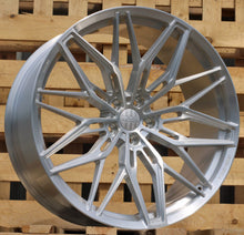 Indlæs billede til gallerivisning R21x10.5 5X112 ET 30 66.6 HXF02 Brush Silver (BS) For HAXER (K3) (FORGED (NEW Model)