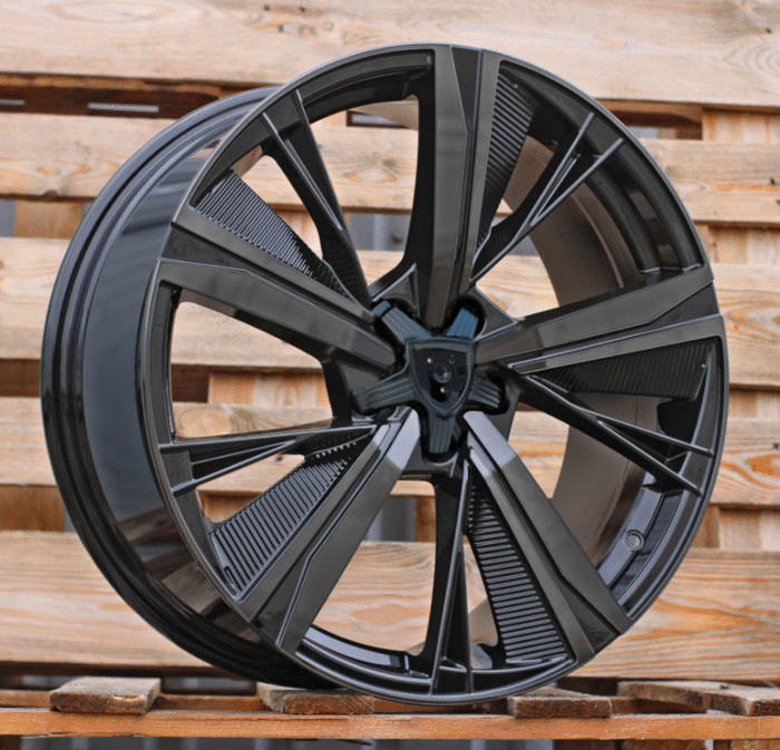 R19x8 5X108 ET 40 65.1 D1918 Black+Tinted Face (BLTF) For PEUG (Z2)