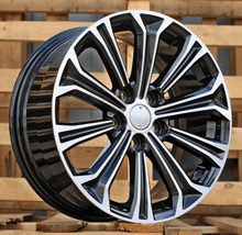 Indlæs billede til gallerivisning R17x7.5 5X100 ET 40 54.1 B5845 (IN1091) Black Polished (MB) For TOYOT (Z5)