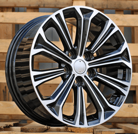 R17x7.5 5X100 ET 40 54.1 B5845 (IN1091) Black Polished (MB) For TOYOT (Z5)
