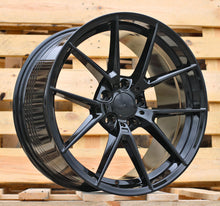 Indlæs billede til gallerivisning R18x8 5X112 ET 27 66.6 B1416 (FBX124) Black (BL) For BMW (Z5) (HYBRID FORGED)