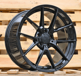 R19x9.5 5X112 ET 37 66.6 B1416 (FBX124) Black (BL) For BMW (P2) (HYBRID FORGED Rear+Front)