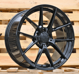 R18x8 5X120 ET 40 72.6 B1416 (FBX124) Black (BL) For BMW (Z6) (HYBRID FORGED)