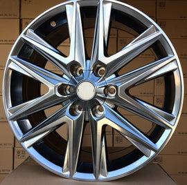 R20x8.5 6X139.7 ET 25 106.1 B1078 Polished Silver (MS) For TOYOT (K3)