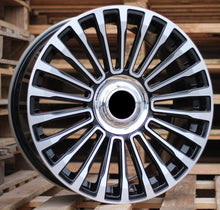 Indlæs billede til gallerivisning R21x9.5 5X112 ET 46 66.6 B1365 Black Polished (MB) For MER (P) (MANSORY)