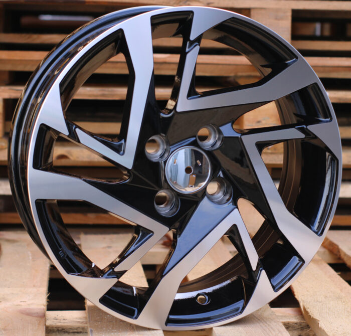 R15x6 4X100 ET 40 54.1 I5417 Black Polished (MB) For TOYOT (K7)
