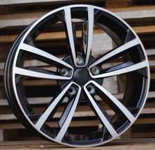 Indlæs billede til gallerivisning R17x7.5 5X112 ET 45 57.1 B5287 (IN5396) Black Polished (MB) For VW (P2+P1)