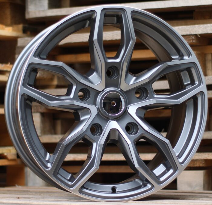 R18x8 5X160 ET 48 65.1 B1251 Grey Polished (MG) For FORD (Z4) (4×4 (max 1100kg)