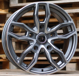 R18x8 5X160 ET 48 65.1 B1251 Grey Polished (MG) For FORD (Z4) (4×4 (max 1100kg)