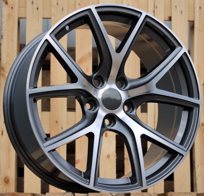 R20x9 5X127 ET 35 71.5 B5315 (BY1317) Grey Polished (MG) For JEEP (Z6)
