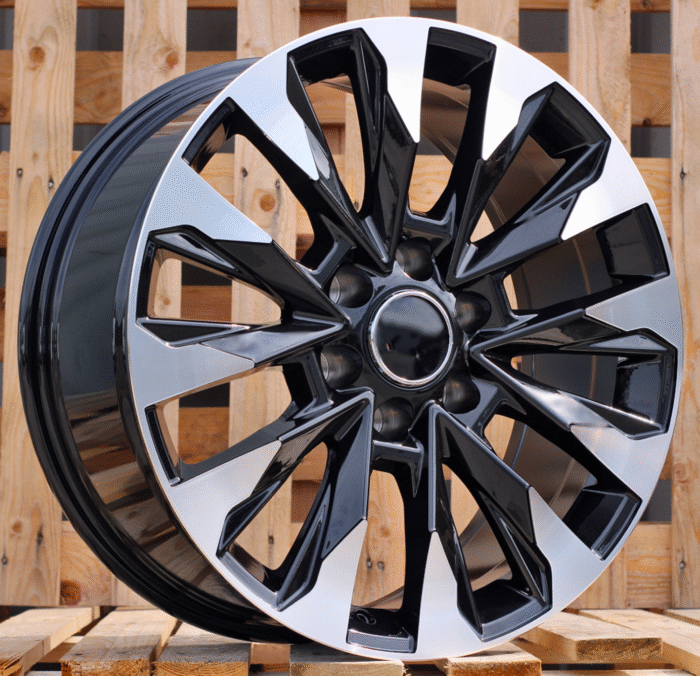 R20x8.5 5X150 ET 50 110.5 B1734 Black Polished (MB) For 4X4 (K3)