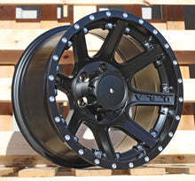 Indlæs billede til gallerivisning R16x8.5 6X139.7 ET M12 110.1 B1494 Black Matt (BM) For 4X4 (K3) (Milling)