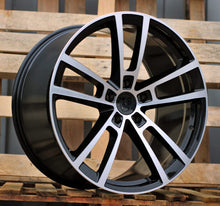 Indlæs billede til gallerivisning R22x10 5X130 ET 48 71.6 I3081F Black Polished (MB) For PORCH (Z5) (HYBRID FORGED Rear+Front)