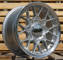 Indlæs billede til gallerivisning R17x8 10X112/120 ET 20 74.1 HX025 (LU1880) Silver+Polished Lip (SP) For HAXER (P1)