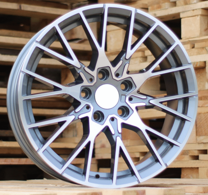 R18x8 5X120 ET 40 72.6 A5479 (BK5441) Grey Polished (MG) For BMW (P)