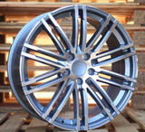 R21x10 5X112 ET 19 66.5 B1026 (LU1293) Grey Polished (MG) For PORCH (K3+P1) (Rear+Front)