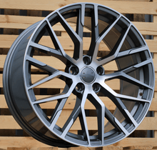Indlæs billede til gallerivisning R20x9 5X112 ET 35 66.5 XFE30 (BY1373) Grey Polished (MG) For AUD (P)