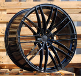 R18x8 5X112 ET 40 66.5 F1995 (FBX001) Black (BL) For AUD (Z5) (HYBRID FORGED ABT Style)