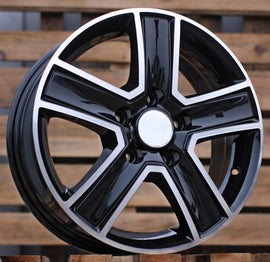 R15x6.5 5X160 ET 58 65.1 BK473 Black Polished (MB) For FORD (R) (4×4 (max 1250kg)