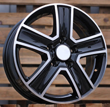 Indlæs billede til gallerivisning R16x6.5 5X160 ET 58 65.1 BK473 Black Polished (MB) For FORD (R+D5) (4×4 (max 1250kg)