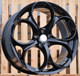 R18x8 5X110 ET 33 65.1 L1664 (YF5707) Black (BL) For ALFA (P1) (HYBRID FORGED (ET25)
