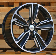 Indlæs billede til gallerivisning R18x8 5X112 ET 40 67.1 AU016 Black Polished (MB) For AUD (K3) (Milling)