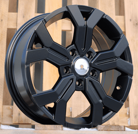 R16x6.5 4X100 ET 45 60.1 B1110 Black (BL) For DACIA (D5) (NEW Model)