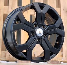 Indlæs billede til gallerivisning R16x6.5 4X100 ET 45 60.1 B1110 Black Half Matt (BLHM) For DACIA (D2) (NEW Model)