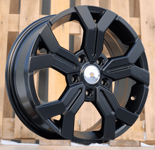 Indlæs billede til gallerivisning R17x6.5 5X114.3 ET 50 66.1 B1110 Black Half Matt (BLHM) For DACIA (L3)