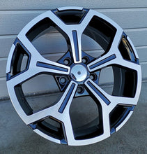 Indlæs billede til gallerivisning R17x6.5 5X114.3 ET 50 66.1 B5409 Black Polished (MB) For DACIA (L1+P+P2)